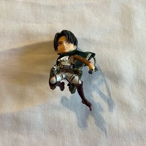 Attack on Titan Heroic Anime Action Figure with Green and Brown Gear